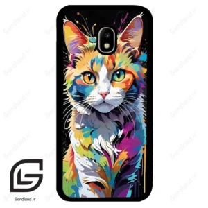 قاب گوشی سامسونگ جی 5 پرو (Galaxy J5 Pro ) طرح گربه کد 2483