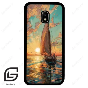 قاب گوشی سامسونگ جی 5 پرو (Galaxy J5 Pro ) طرح قایق کد 2485