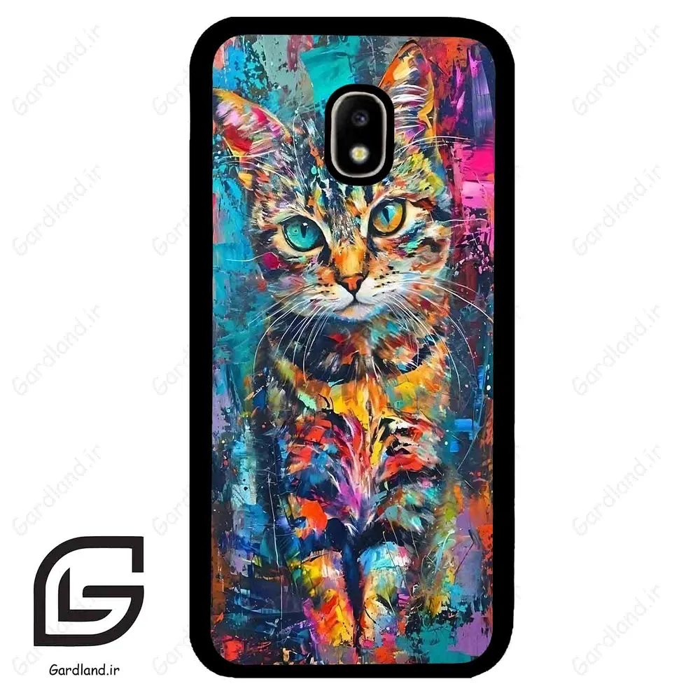 قاب گوشی سامسونگ جی 5 پرو (Galaxy J5 Pro ) طرح گربه کد 2488