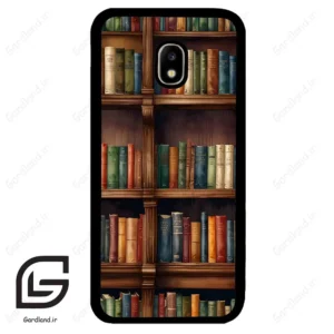 قاب گوشی سامسونگ جی 5 پرو (Galaxy J5 Pro ) طرح کتابخانه کد 2527