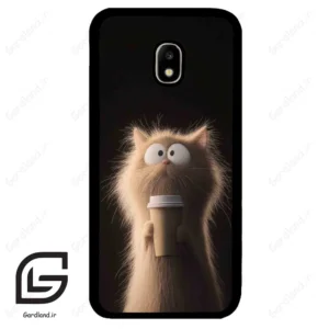 قاب گوشی سامسونگ جی 5 پرو (Galaxy J5 Pro ) طرح گربه کد 2567