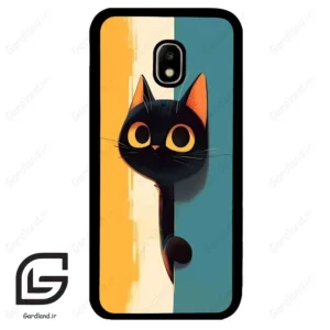 قاب گوشی سامسونگ جی 5 پرو (Galaxy J5 Pro ) طرح گربه کد 2581