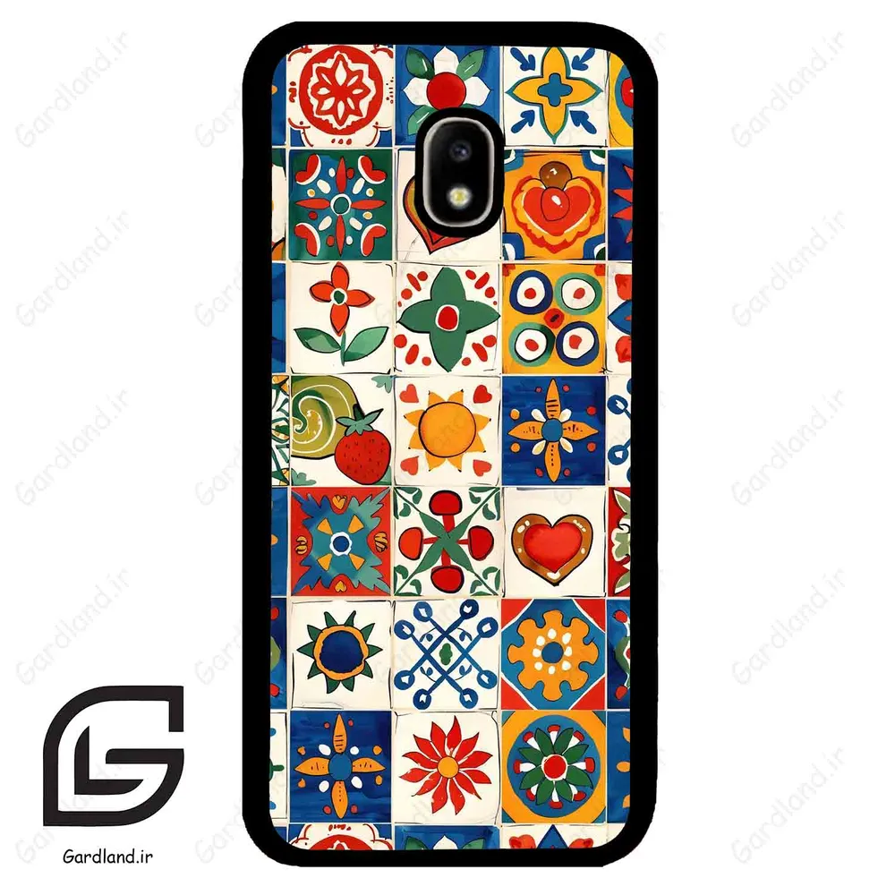 قاب گوشی سامسونگ جی 5 پرو (Galaxy J5 Pro ) طرح کاشی کد 2594
