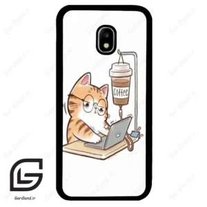 قاب گوشی سامسونگ جی 5 پرو (Galaxy J5 Pro ) طرح گربه کد 2617