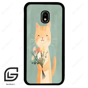 قاب گوشی سامسونگ جی 5 پرو (Galaxy J5 Pro ) طرح گربه کد 2619