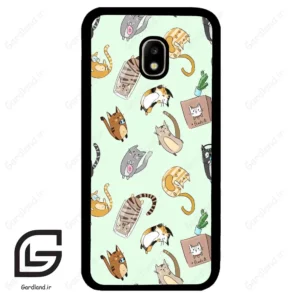 قاب گوشی سامسونگ جی 5 پرو (Galaxy J5 Pro ) طرح گربه کد 2622