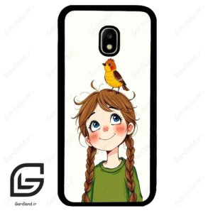 قاب گوشی سامسونگ جی 5 پرو (Galaxy J5 Pro ) طرح دختر کد 2640