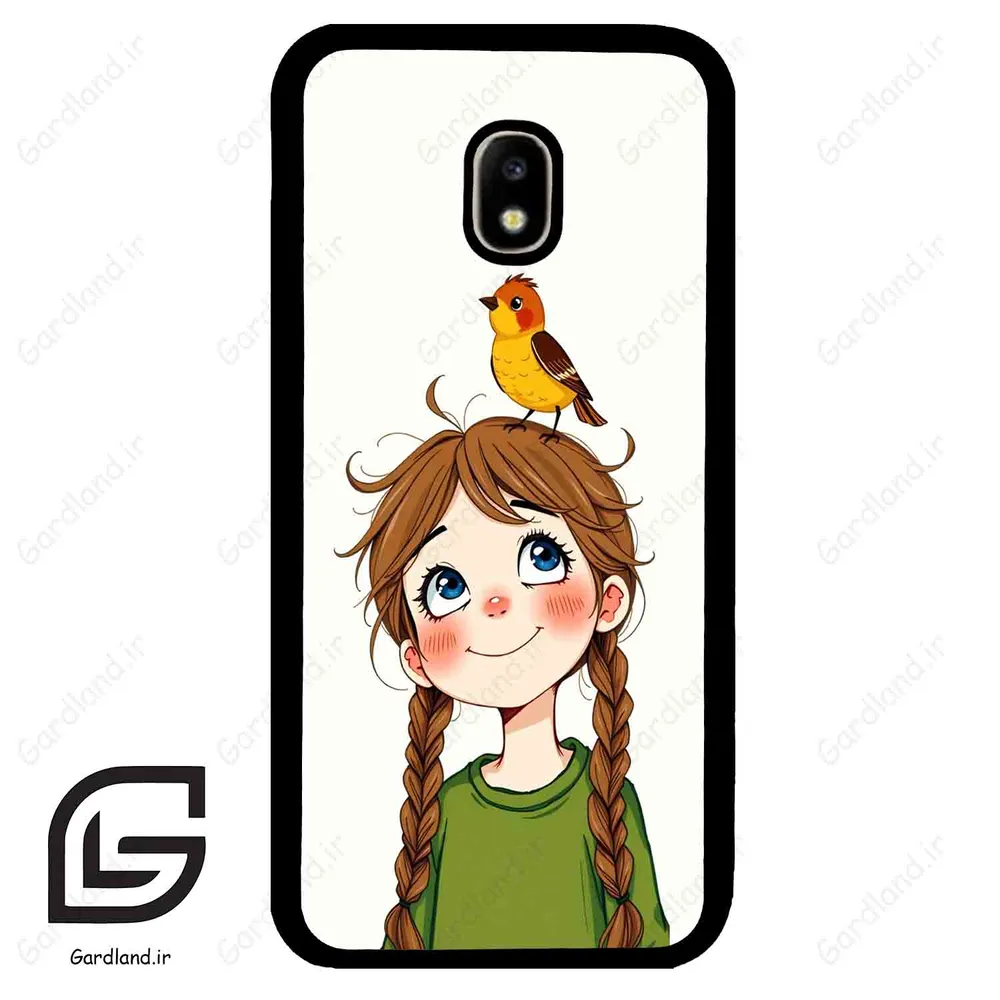 قاب گوشی سامسونگ جی 5 پرو (Galaxy J5 Pro ) طرح دختر کد 2640