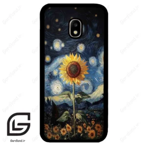 قاب گوشی سامسونگ جی 5 پرو (Galaxy J5 Pro ) طرح افتابگردان کد 2652