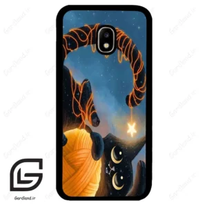 قاب گوشی سامسونگ جی 5 پرو (Galaxy J5 Pro ) طرح گربه کد 2654