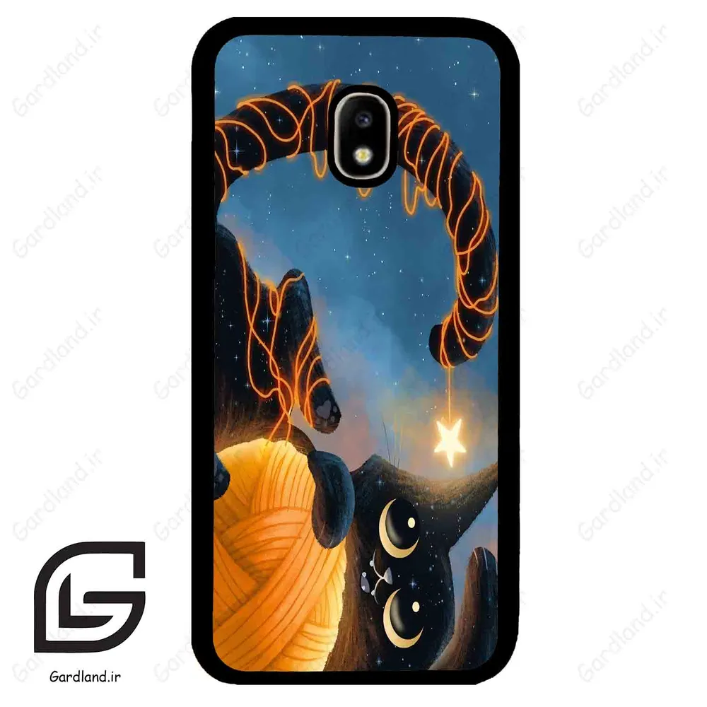 قاب گوشی سامسونگ جی 5 پرو (Galaxy J5 Pro ) طرح گربه کد 2654