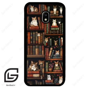 قاب گوشی سامسونگ جی 5 پرو (Galaxy J5 Pro ) طرح کتابخانه کد 2675