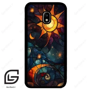 قاب گوشی سامسونگ جی 5 پرو (Galaxy J5 Pro ) طرح خورشید کد 2707