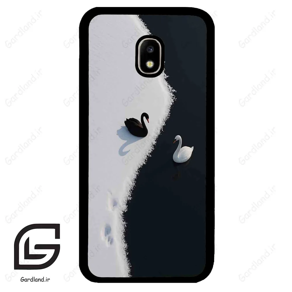 قاب گوشی سامسونگ جی 5 پرو (Galaxy J5 Pro ) طرح قو کد 2804