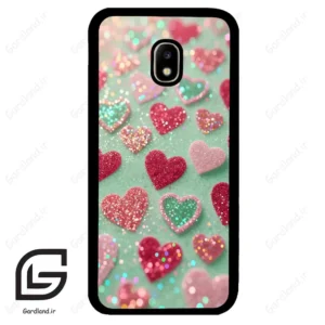 قاب گوشی سامسونگ جی 5 پرو (Galaxy J5 Pro ) طرح قلب کد 2812