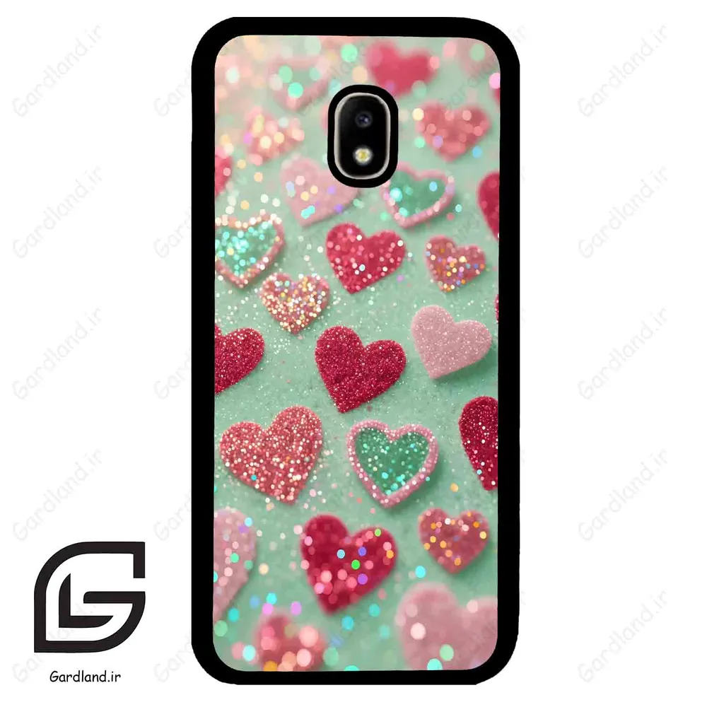 قاب گوشی سامسونگ جی 5 پرو (Galaxy J5 Pro ) طرح قلب کد 2812