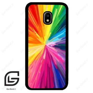 قاب گوشی سامسونگ جی 5 پرو (Galaxy J5 Pro ) طرح رنگارنگ کد 2877