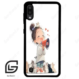 قاب گوشی سامسونگ ام 10 (Galaxy M10 ) طرح دخترانه کد 2027