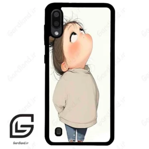 قاب گوشی سامسونگ ام 10 (Galaxy M10 ) طرح دختر کد 2057