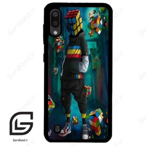 قاب گوشی سامسونگ ام 10 (Galaxy M10 ) طرح مکعب کد 2229