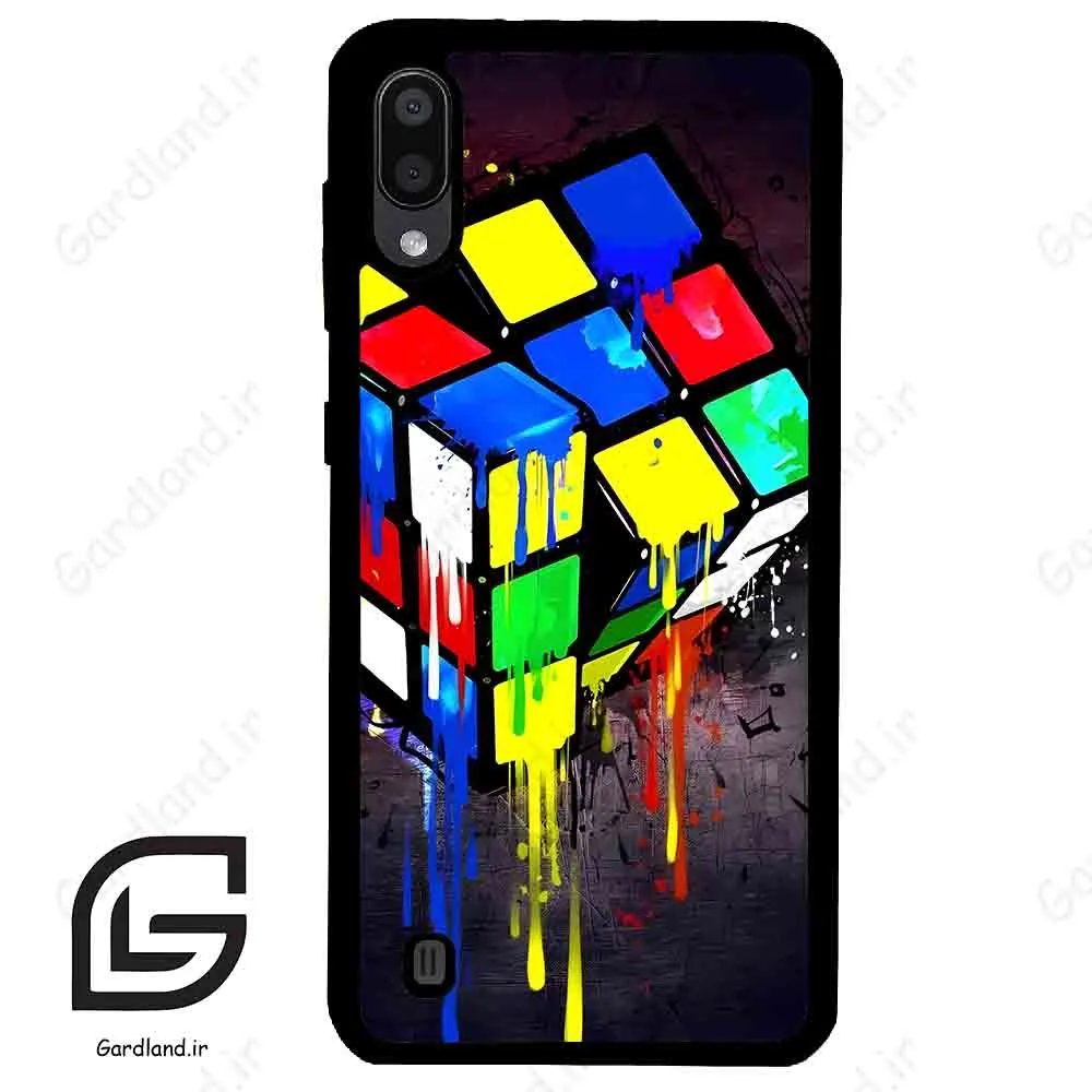 قاب گوشی سامسونگ ام 10 (Galaxy M10 ) طرح مکعب کد 2236