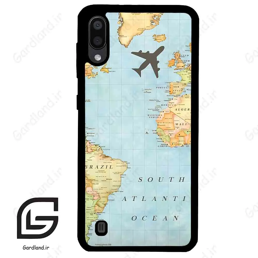 قاب گوشی سامسونگ ام 10 (Galaxy M10 ) طرح نقشه کد 2243