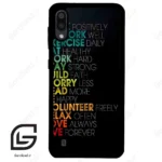 قاب گوشی سامسونگ ام 10 (Galaxy M10 ) طرح متن کد 2332