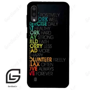قاب گوشی سامسونگ ام 10 (Galaxy M10 ) طرح متن کد 2332
