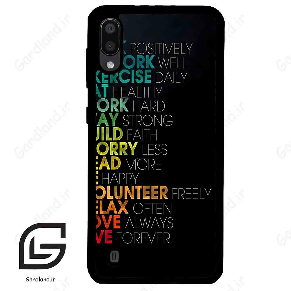 قاب گوشی سامسونگ ام 10 (Galaxy M10 ) طرح متن کد 2332