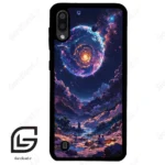 قاب گوشی سامسونگ ام 10 (Galaxy M10 ) طرح ماه کد 2344