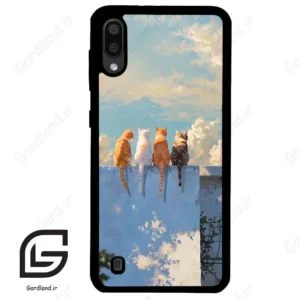 قاب گوشی سامسونگ ام 10 (Galaxy M10 ) طرح گربه کد 2367