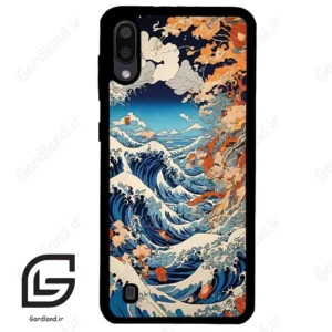 قاب گوشی سامسونگ ام 10 (Galaxy M10 ) طرح موج کد 2418