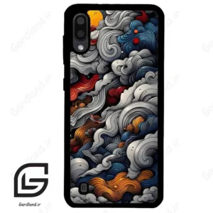 قاب گوشی سامسونگ ام 10 (Galaxy M10 ) طرح ابرنگی کد 2448