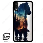 قاب گوشی سامسونگ ام 10 (Galaxy M10 ) طرح خرس کد 2449