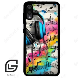 قاب گوشی سامسونگ ام 10 (Galaxy M10 ) طرح موسیقی کد 2482