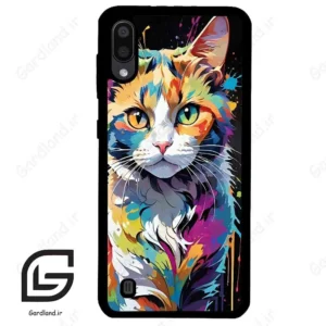 قاب گوشی سامسونگ ام 10 (Galaxy M10 ) طرح گربه کد 2483