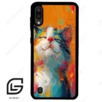 قاب گوشی سامسونگ ام 10 (Galaxy M10 ) طرح گربه کد 2489