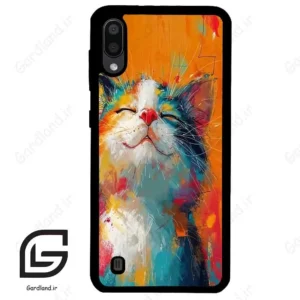 قاب گوشی سامسونگ ام 10 (Galaxy M10 ) طرح گربه کد 2489