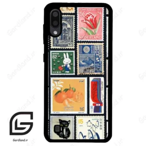 قاب گوشی سامسونگ ام 10 (Galaxy M10 ) طرح تمبر کد 2603