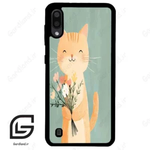قاب گوشی سامسونگ ام 10 (Galaxy M10 ) طرح گربه کد 2619