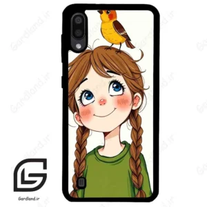 قاب گوشی سامسونگ ام 10 (Galaxy M10 ) طرح دختر کد 2640