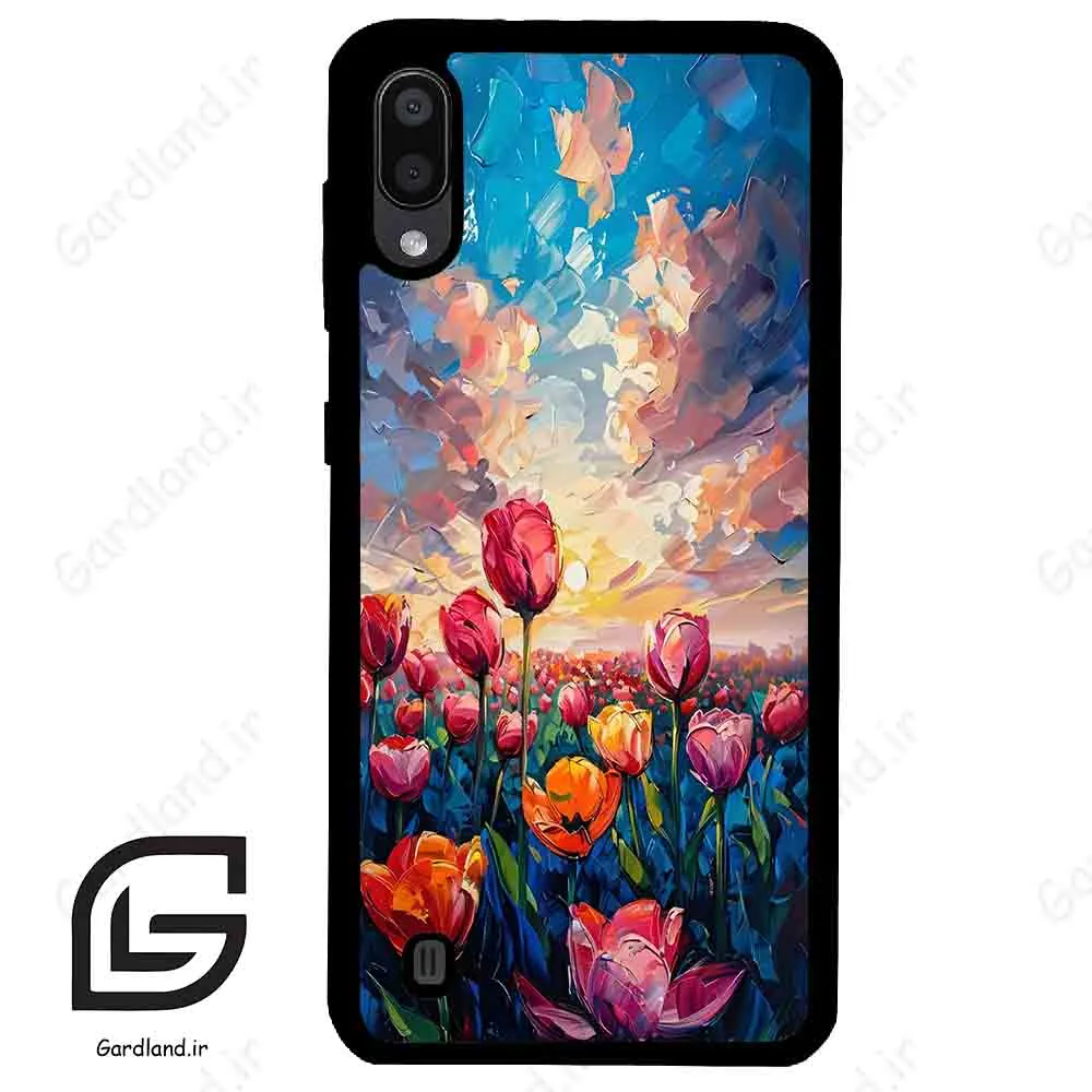 قاب گوشی سامسونگ ام 10 (Galaxy M10 ) طرح گل کد 2687