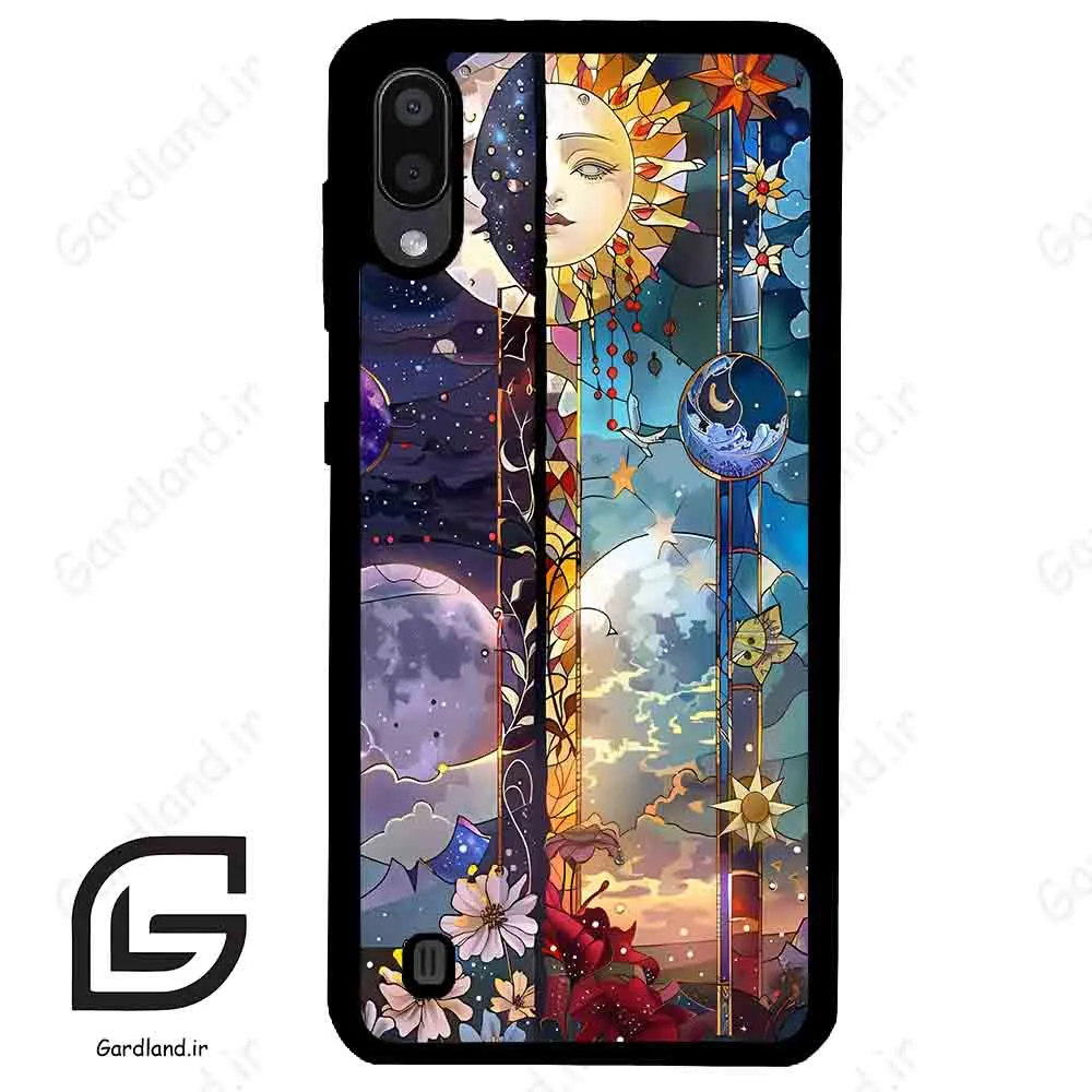 قاب گوشی سامسونگ ام 10 (Galaxy M10 ) طرح ماه کد 2695