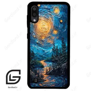 قاب گوشی سامسونگ ام 10 (Galaxy M10 ) طرح ابرنگ کد 2792