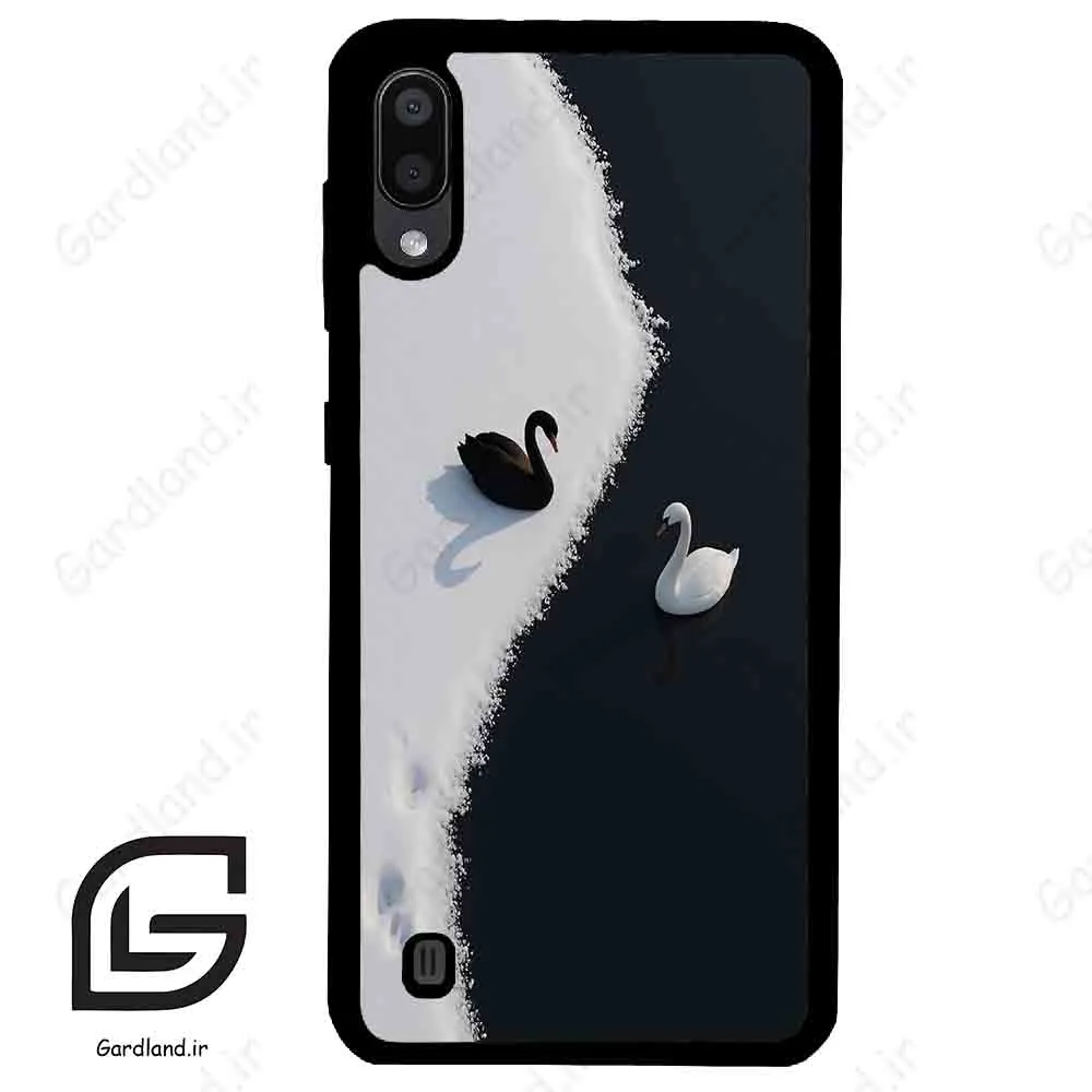 قاب گوشی سامسونگ ام 10 (Galaxy M10 ) طرح قو کد 2804