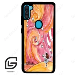 قاب گوشی سامسونگ ام 11 (Galaxy M11 ) طرح دخترانه کد 2006