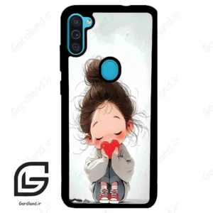 قاب گوشی سامسونگ ام 11 (Galaxy M11 ) طرح دخترانه کد 2025