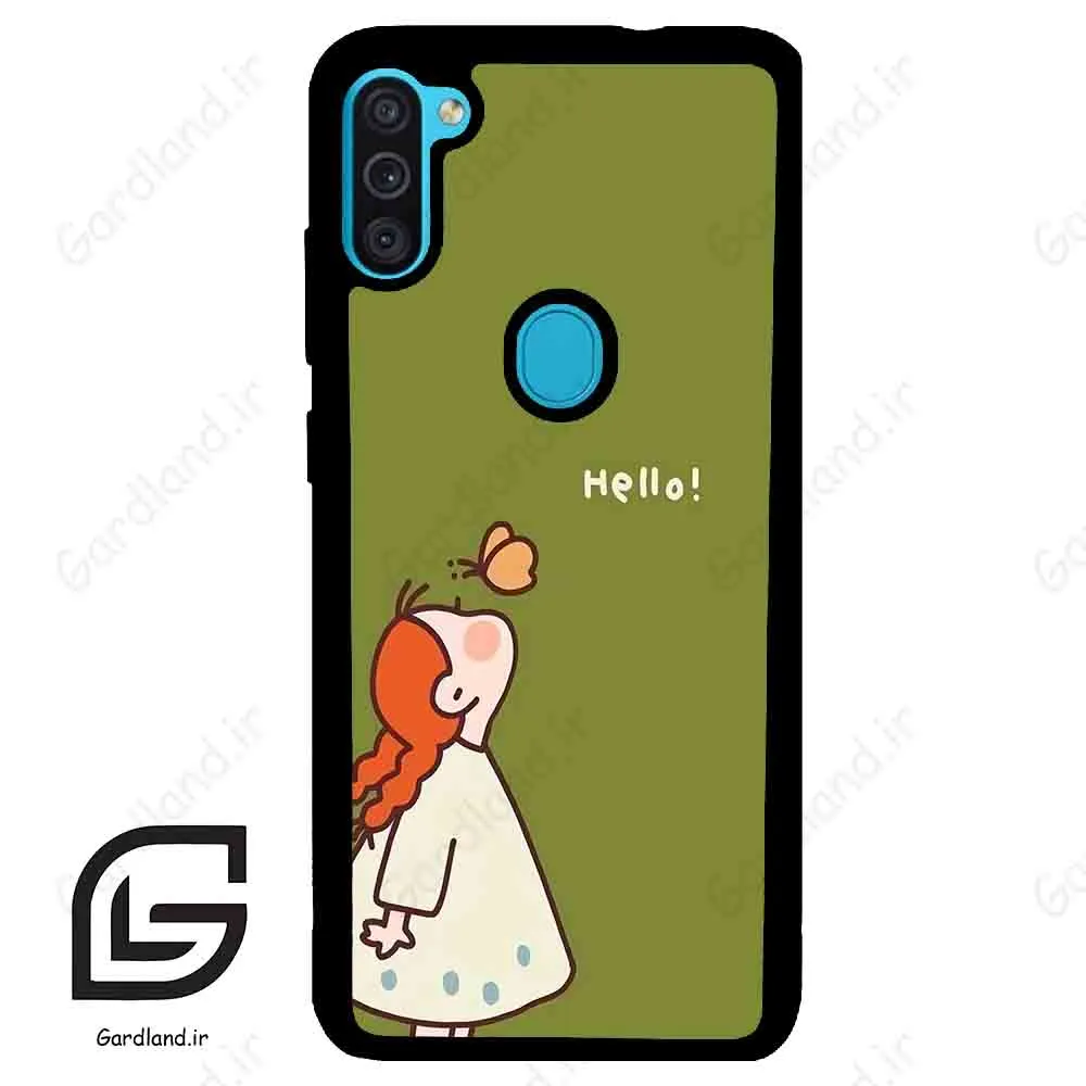 قاب گوشی سامسونگ ام 11 (Galaxy M11 ) طرح دخترانه کد 2044