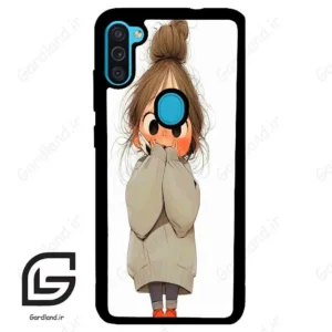 قاب گوشی سامسونگ ام 11 (Galaxy M11 ) طرح دخترانه کد 2054