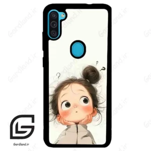 قاب گوشی سامسونگ ام 11 (Galaxy M11 ) طرح دخترانه کد 2056
